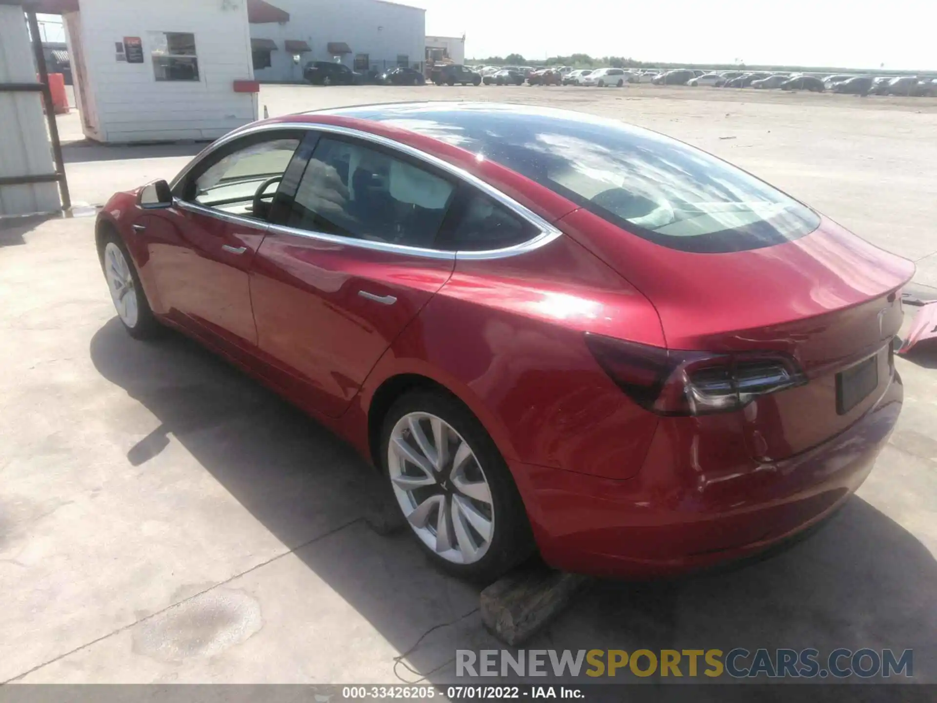 3 Photograph of a damaged car 5YJ3E1EA3KF428350 TESLA MODEL 3 2019