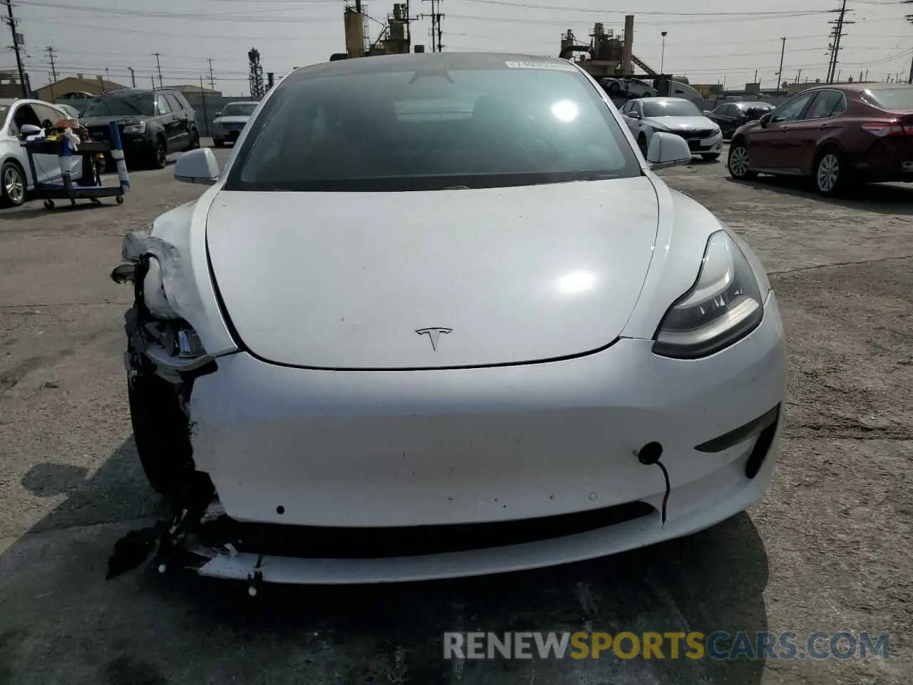 5 Photograph of a damaged car 5YJ3E1EA3KF431233 TESLA MODEL 3 2019