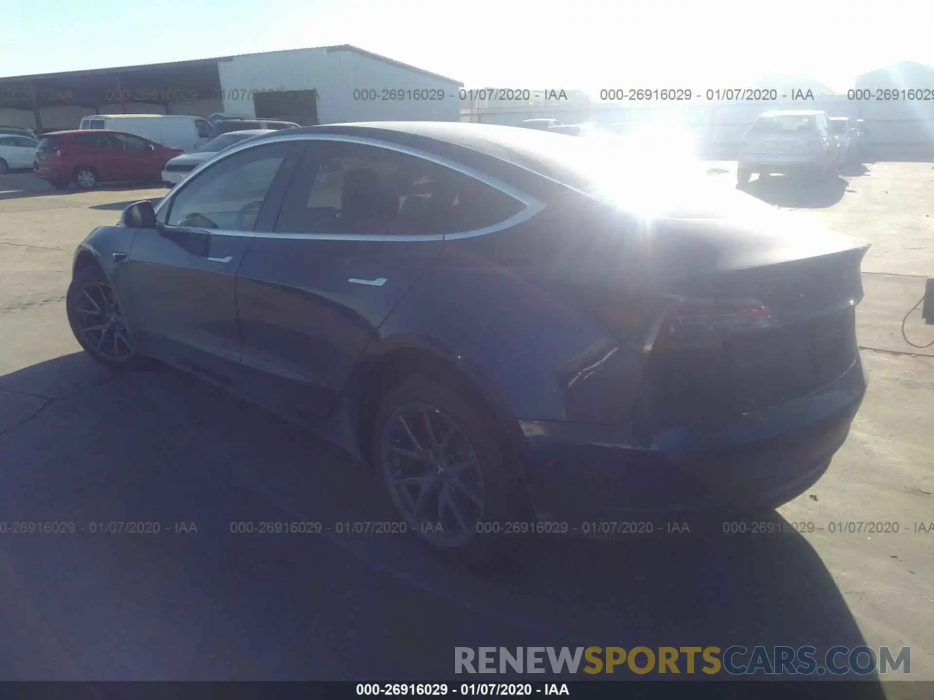 3 Photograph of a damaged car 5YJ3E1EA3KF435508 TESLA MODEL 3 2019