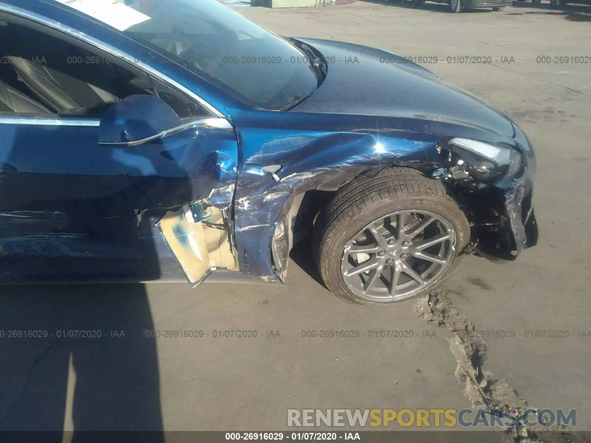 6 Photograph of a damaged car 5YJ3E1EA3KF435508 TESLA MODEL 3 2019