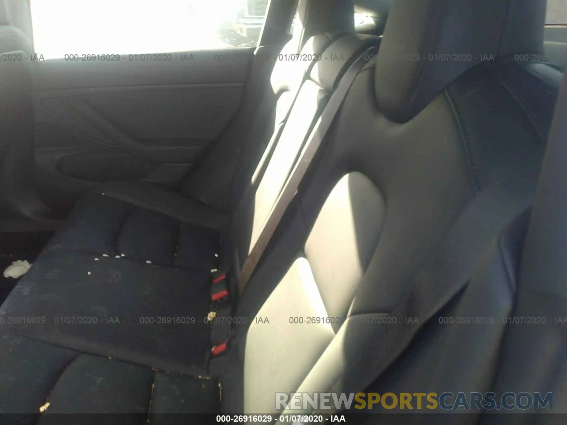 8 Photograph of a damaged car 5YJ3E1EA3KF435508 TESLA MODEL 3 2019