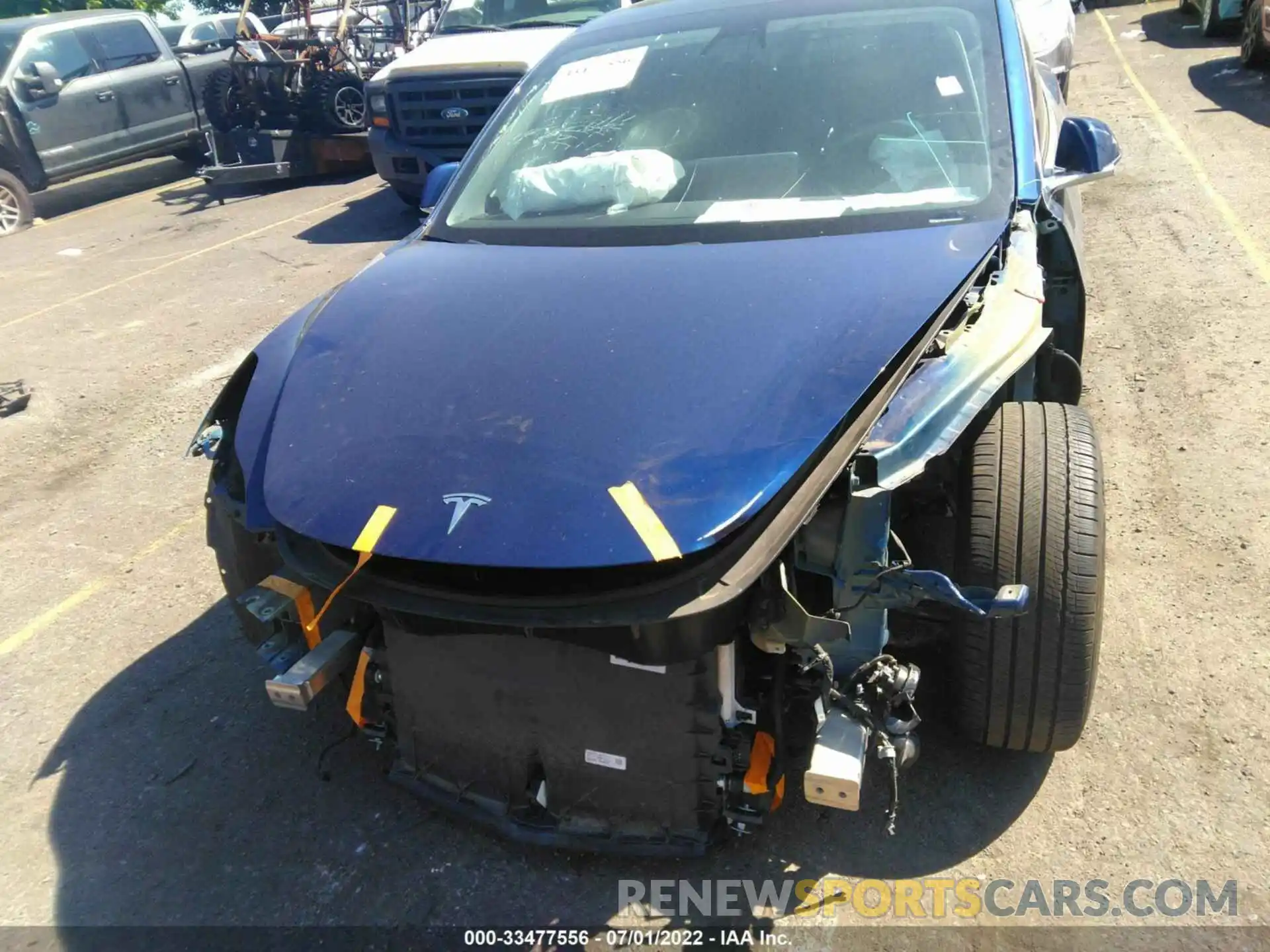 6 Photograph of a damaged car 5YJ3E1EA3KF436061 TESLA MODEL 3 2019