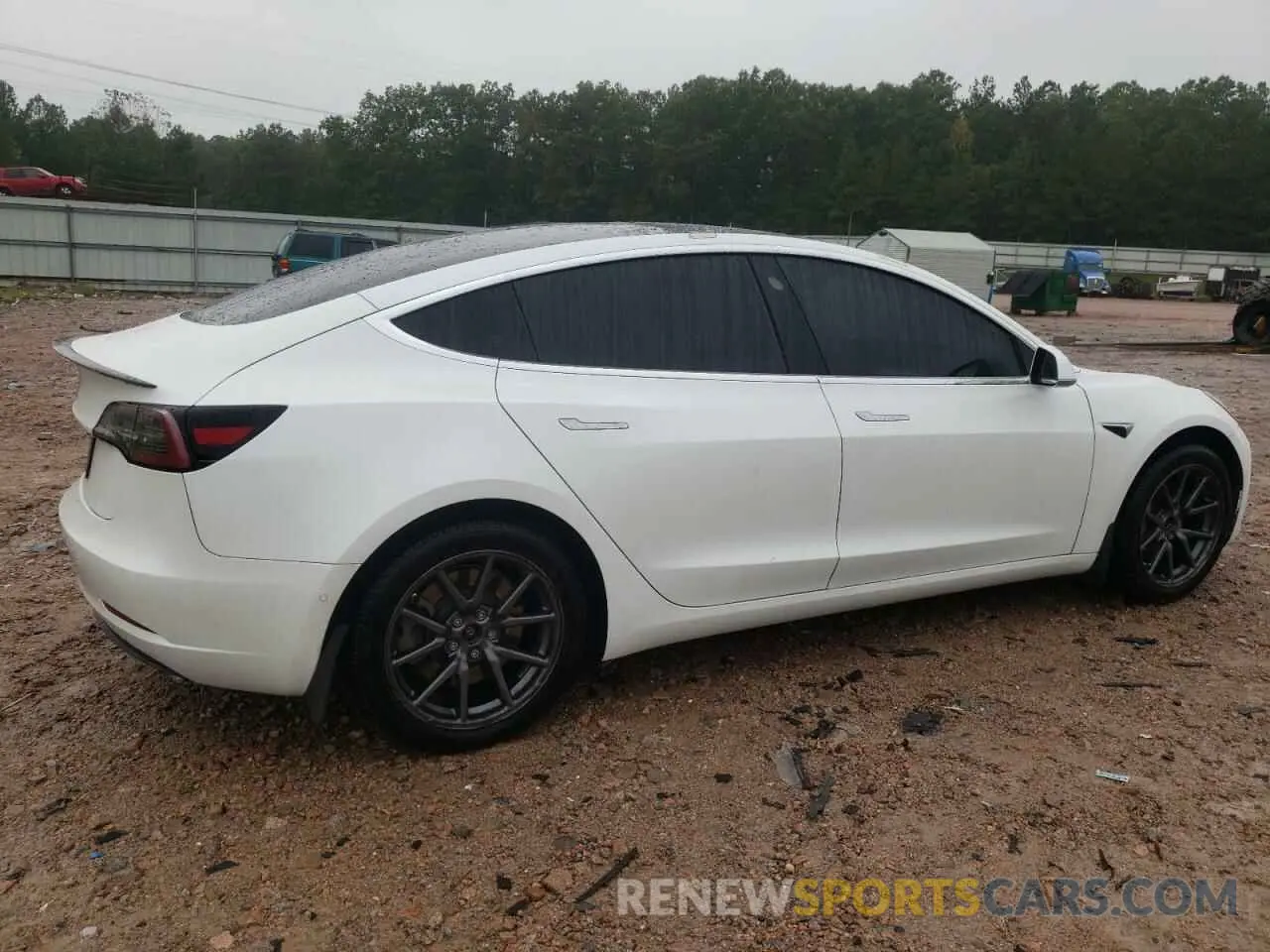3 Photograph of a damaged car 5YJ3E1EA3KF444760 TESLA MODEL 3 2019