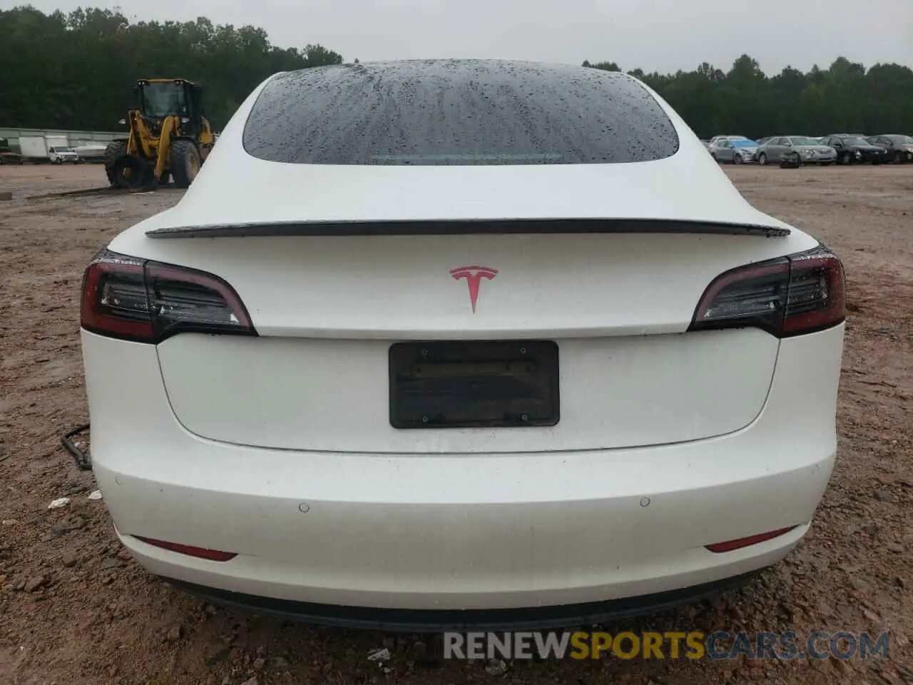 6 Photograph of a damaged car 5YJ3E1EA3KF444760 TESLA MODEL 3 2019