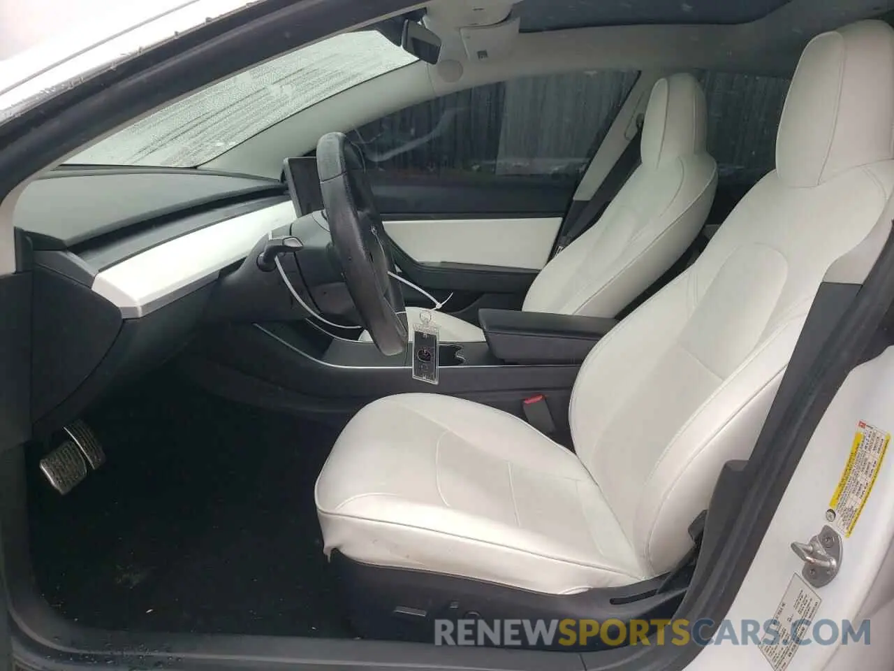 7 Photograph of a damaged car 5YJ3E1EA3KF444760 TESLA MODEL 3 2019