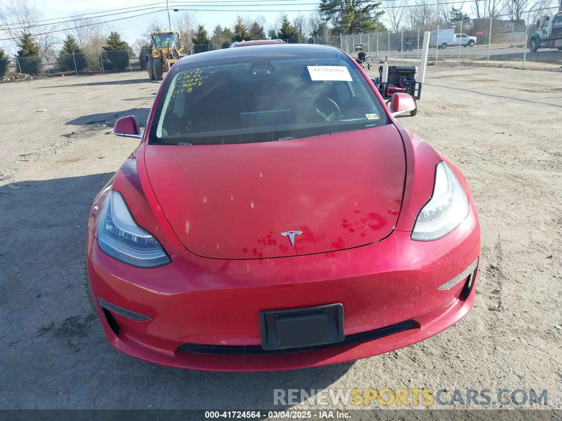 12 Photograph of a damaged car 5YJ3E1EA3KF466418 TESLA MODEL 3 2019
