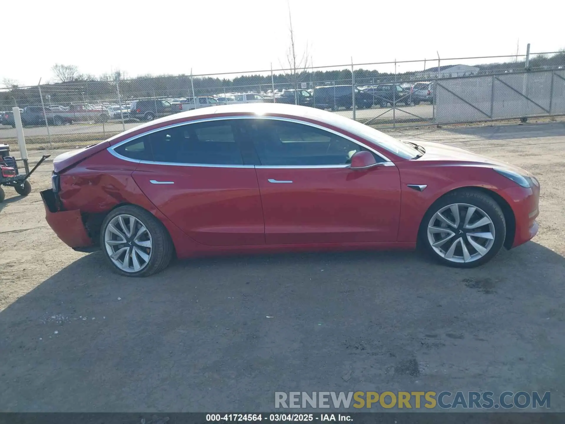 13 Photograph of a damaged car 5YJ3E1EA3KF466418 TESLA MODEL 3 2019
