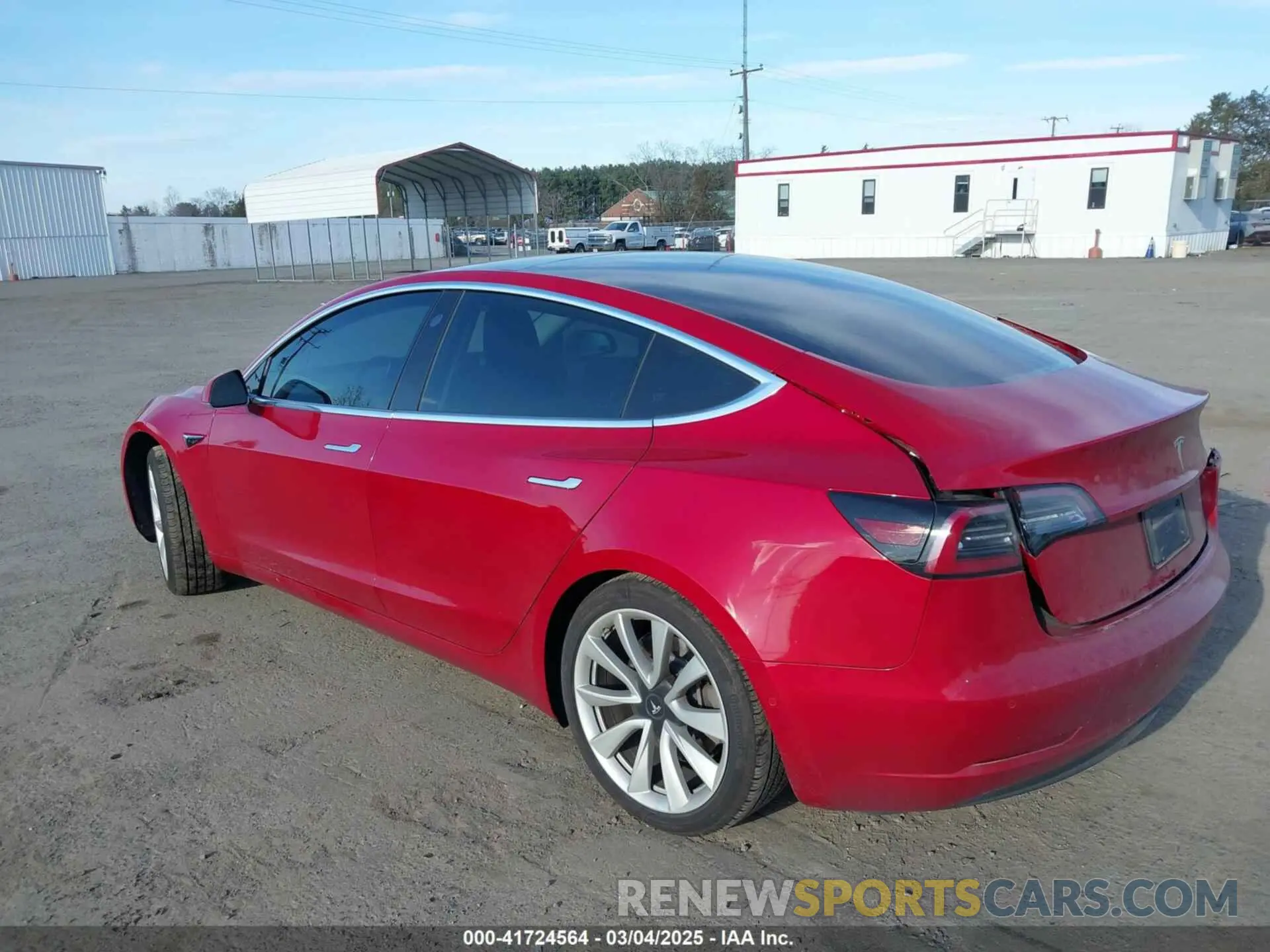 3 Photograph of a damaged car 5YJ3E1EA3KF466418 TESLA MODEL 3 2019
