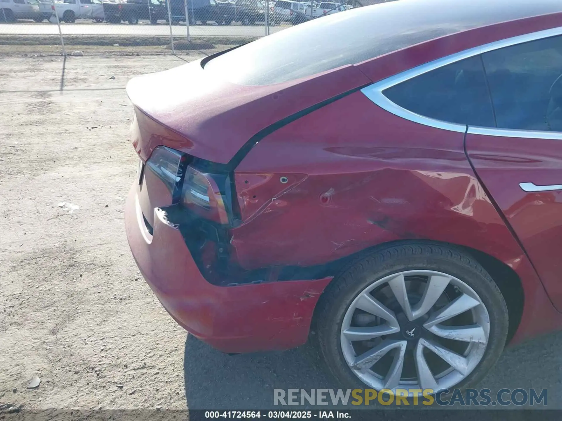 6 Photograph of a damaged car 5YJ3E1EA3KF466418 TESLA MODEL 3 2019
