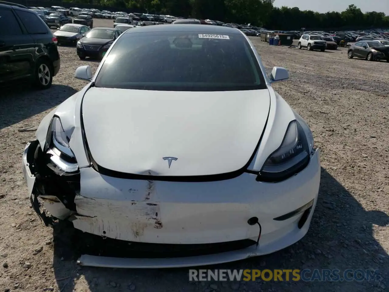 5 Photograph of a damaged car 5YJ3E1EA3KF476401 TESLA MODEL 3 2019