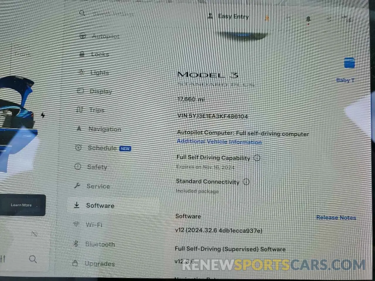 9 Photograph of a damaged car 5YJ3E1EA3KF486104 TESLA MODEL 3 2019