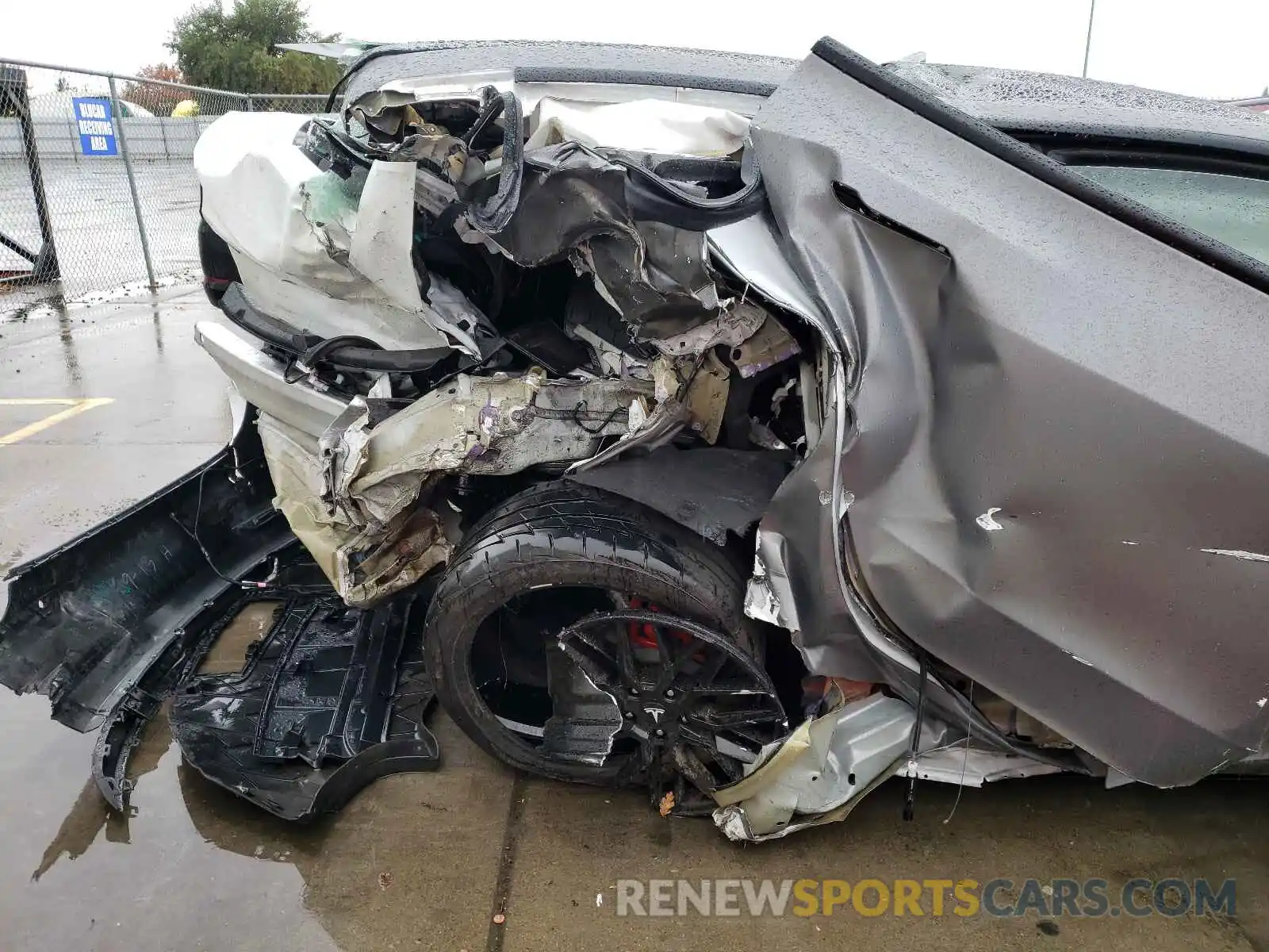 6 Photograph of a damaged car 5YJ3E1EA3KF509347 TESLA MODEL 3 2019