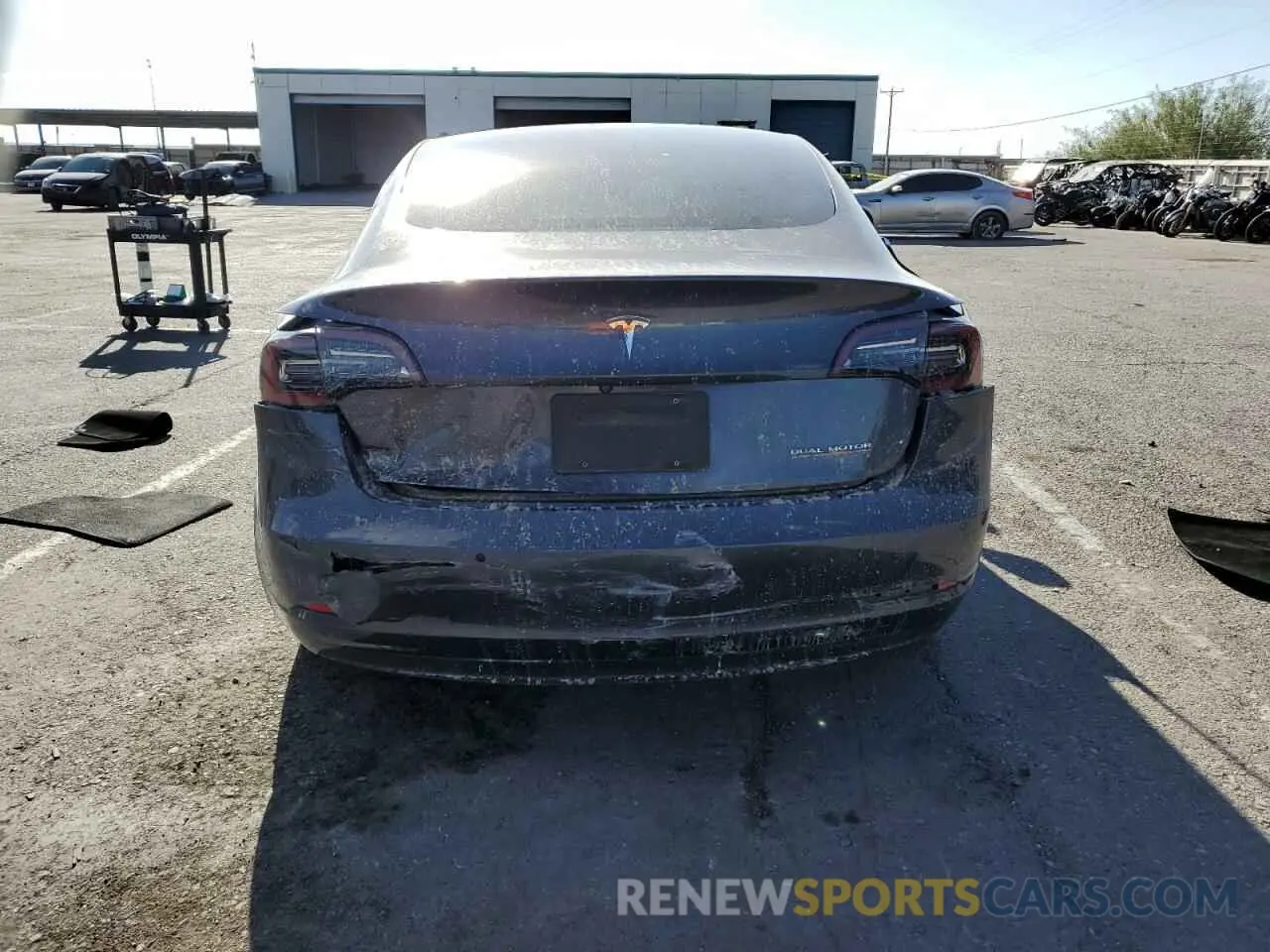6 Photograph of a damaged car 5YJ3E1EA4KF190265 TESLA MODEL 3 2019