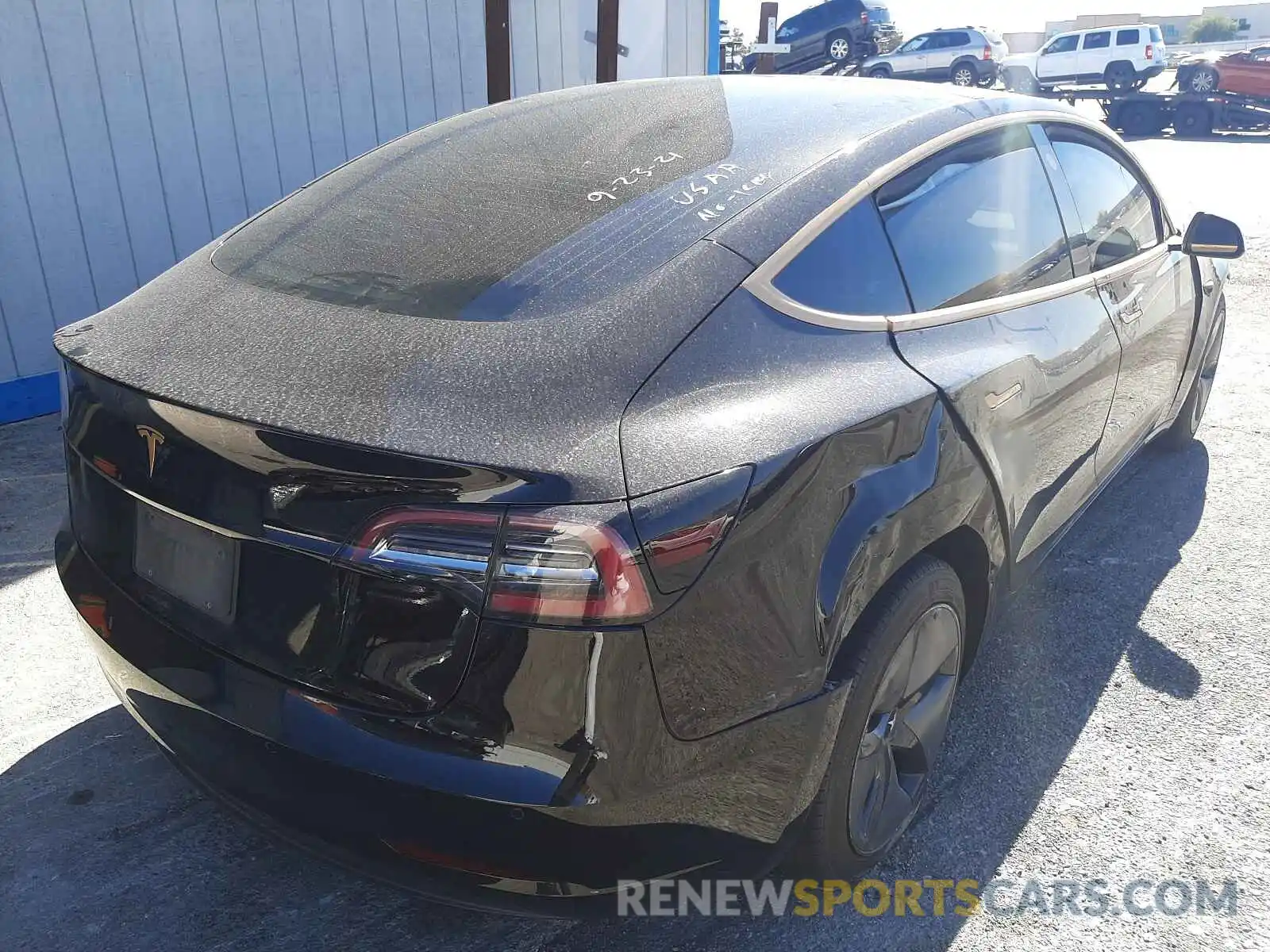 4 Photograph of a damaged car 5YJ3E1EA4KF297414 TESLA MODEL 3 2019