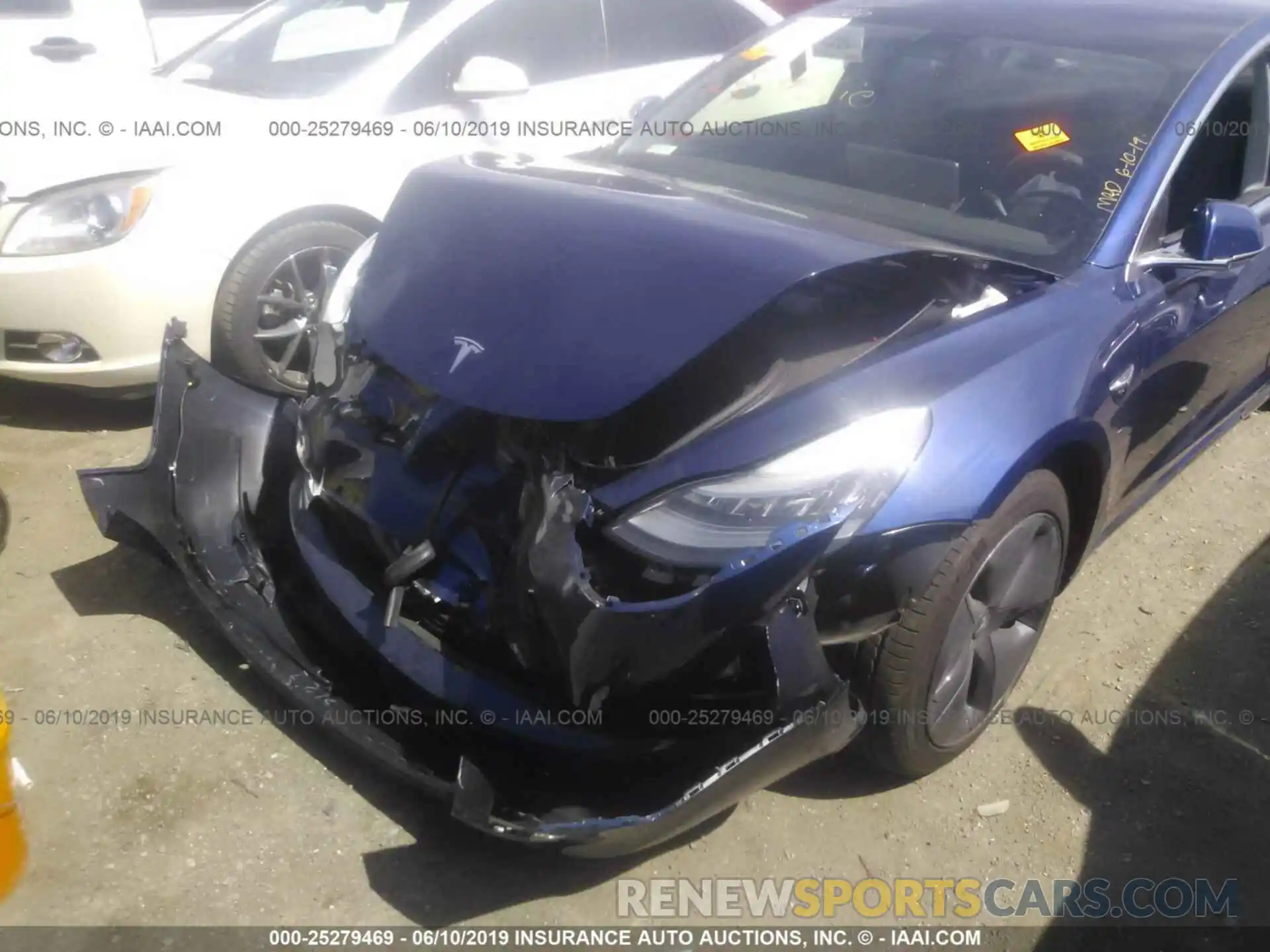 6 Photograph of a damaged car 5YJ3E1EA4KF299499 TESLA MODEL 3 2019