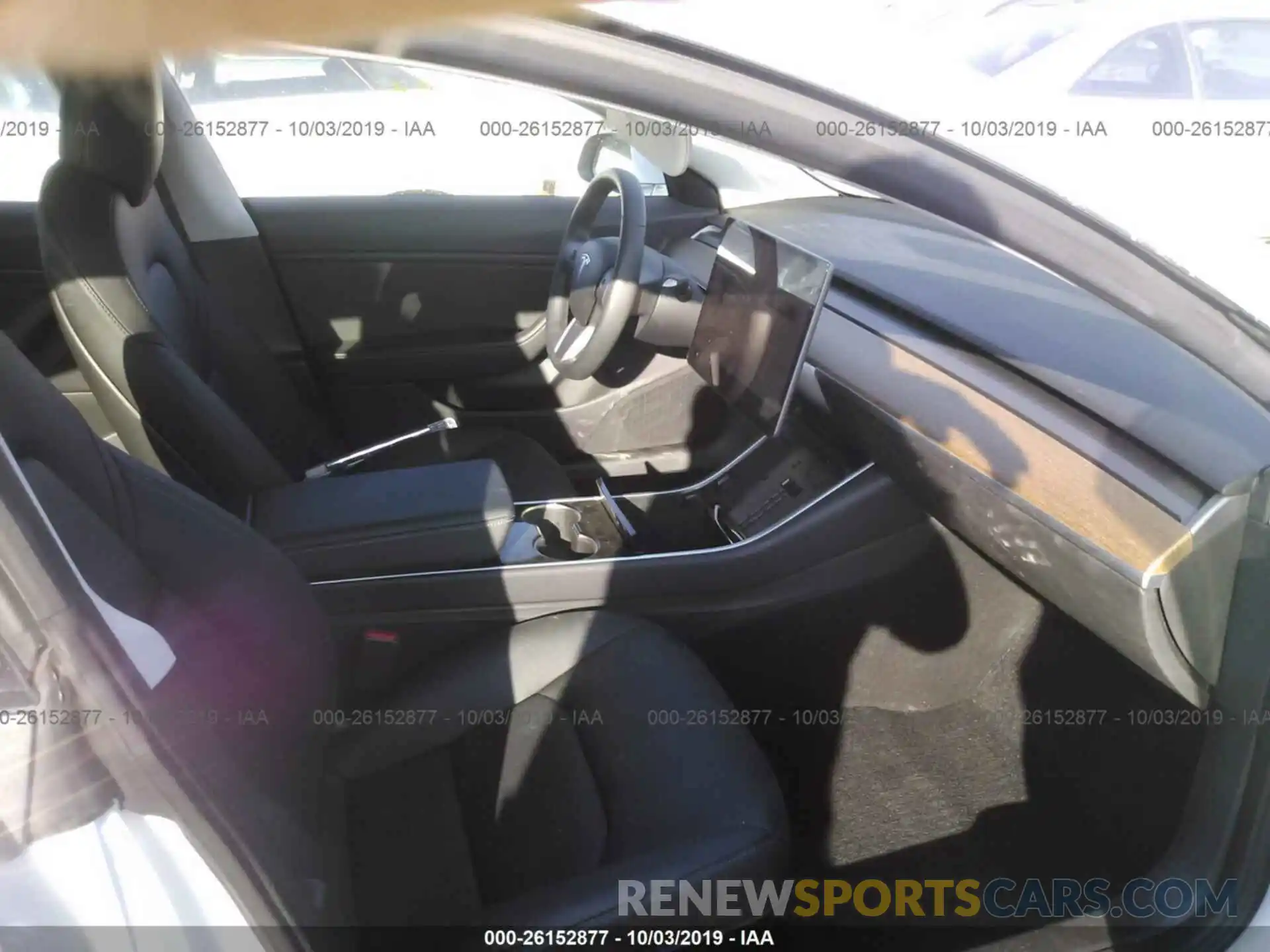 5 Photograph of a damaged car 5YJ3E1EA4KF299972 TESLA MODEL 3 2019