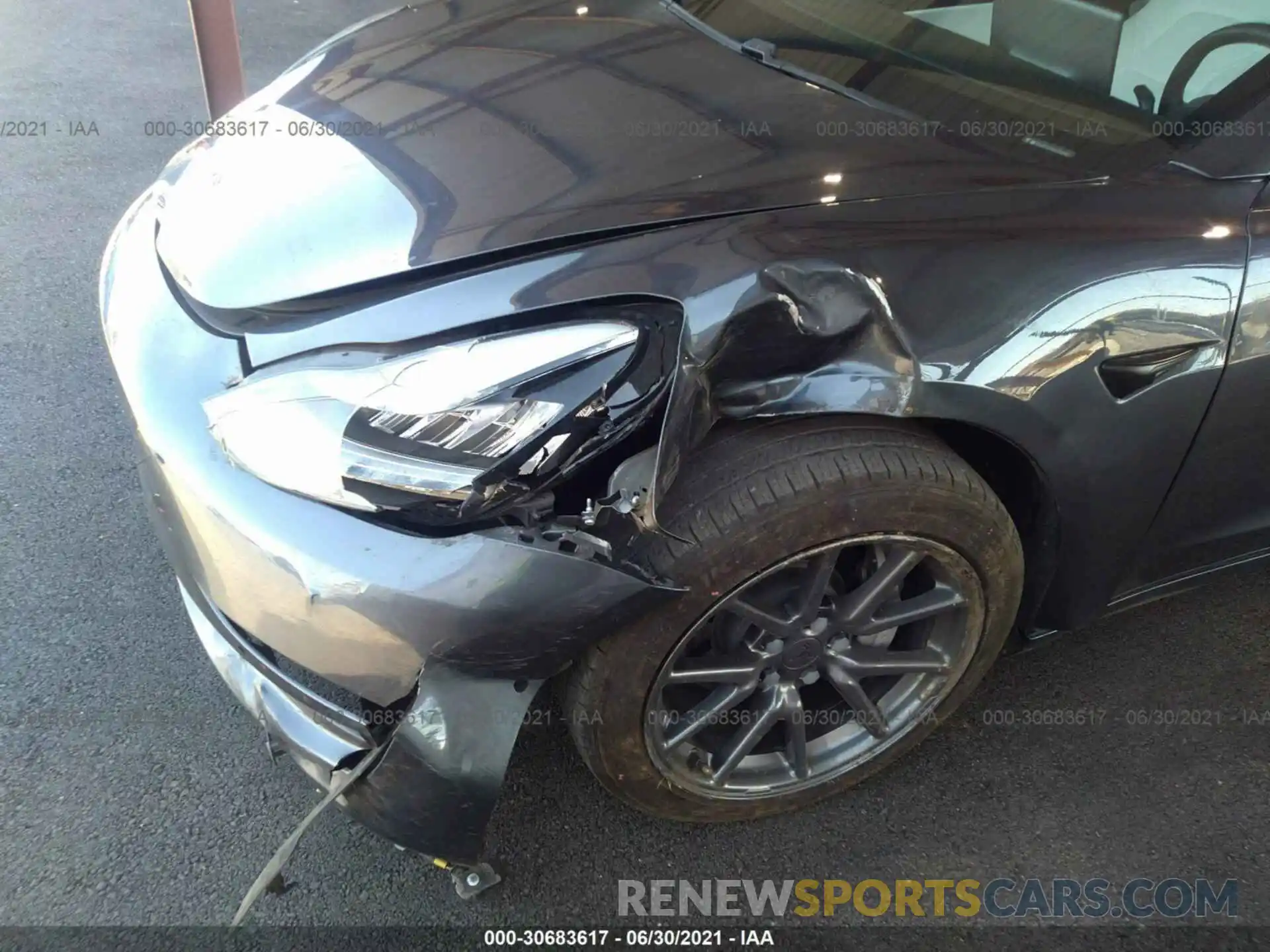 6 Photograph of a damaged car 5YJ3E1EA4KF301865 TESLA MODEL 3 2019