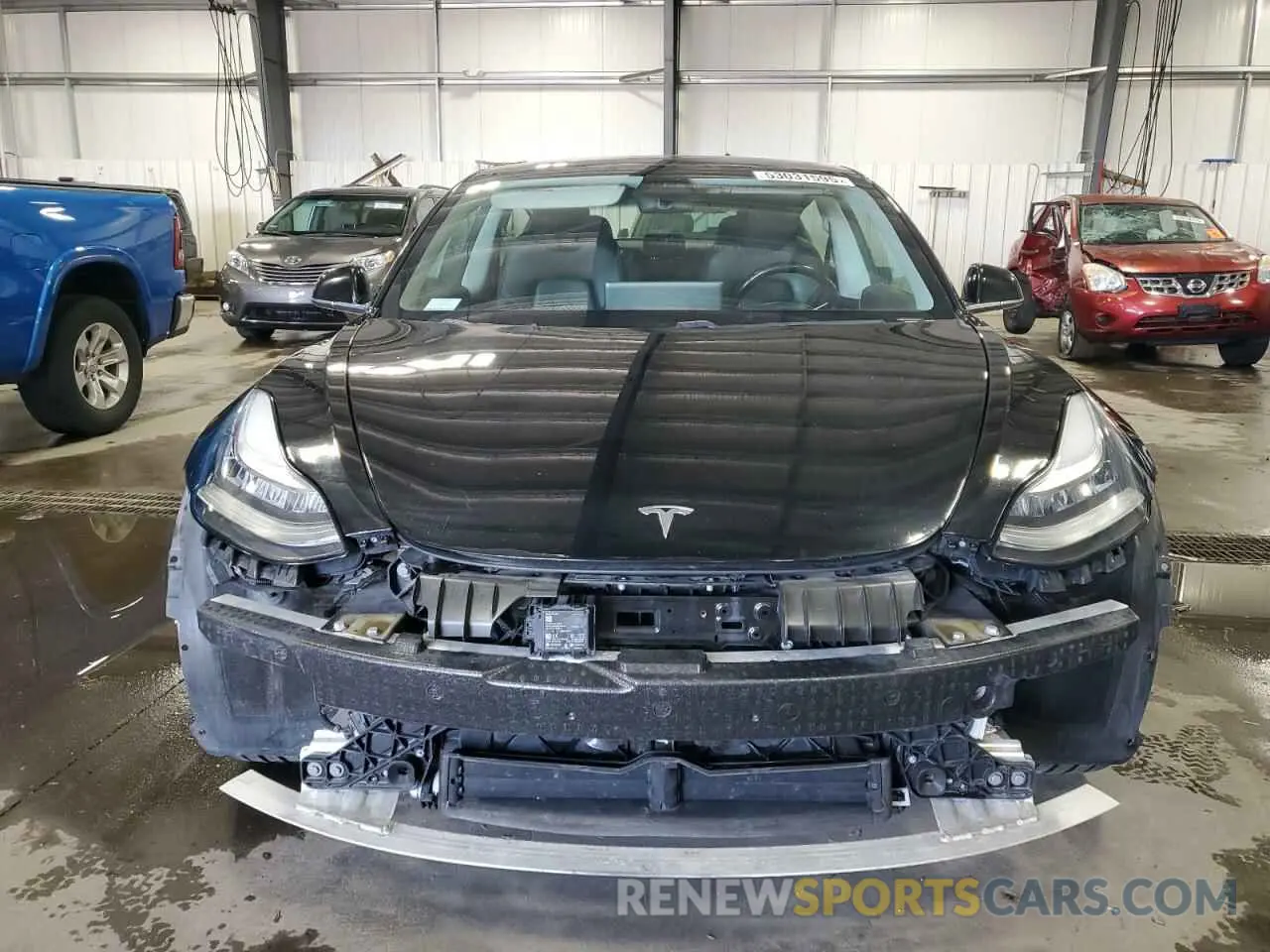 5 Photograph of a damaged car 5YJ3E1EA4KF310792 TESLA MODEL 3 2019