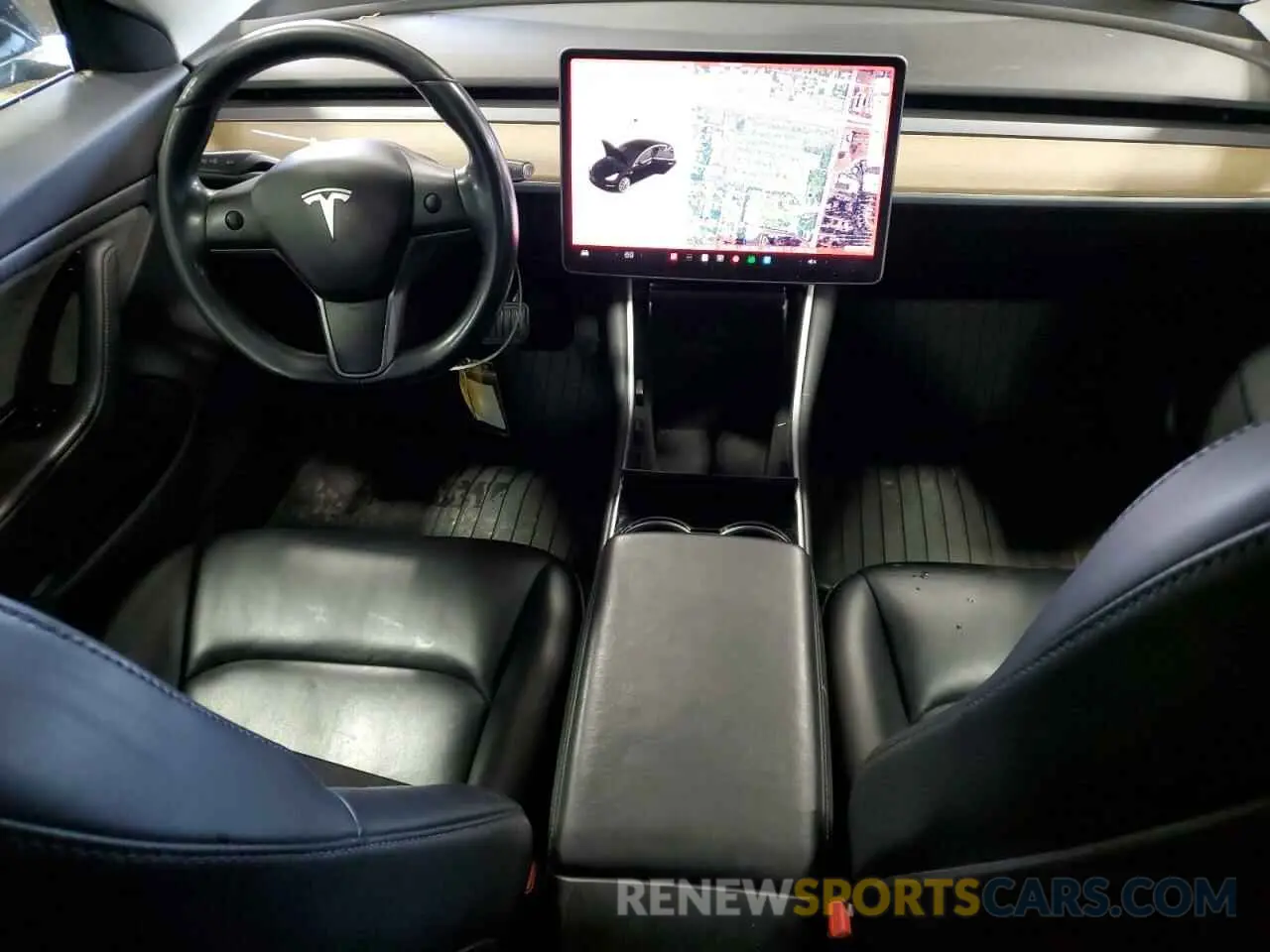 8 Photograph of a damaged car 5YJ3E1EA4KF310792 TESLA MODEL 3 2019