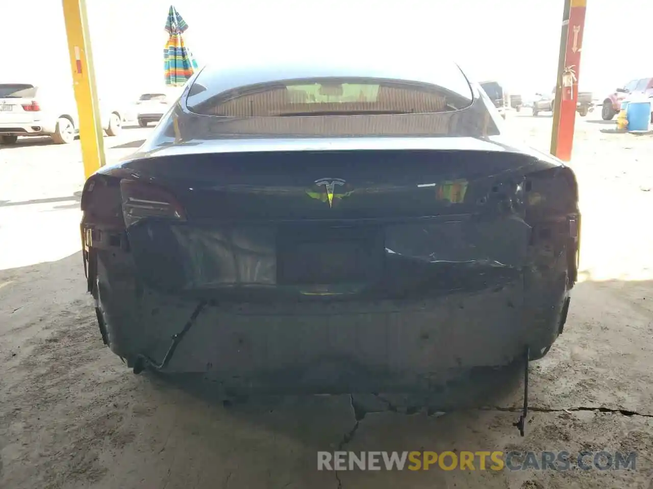 6 Photograph of a damaged car 5YJ3E1EA4KF312171 TESLA MODEL 3 2019