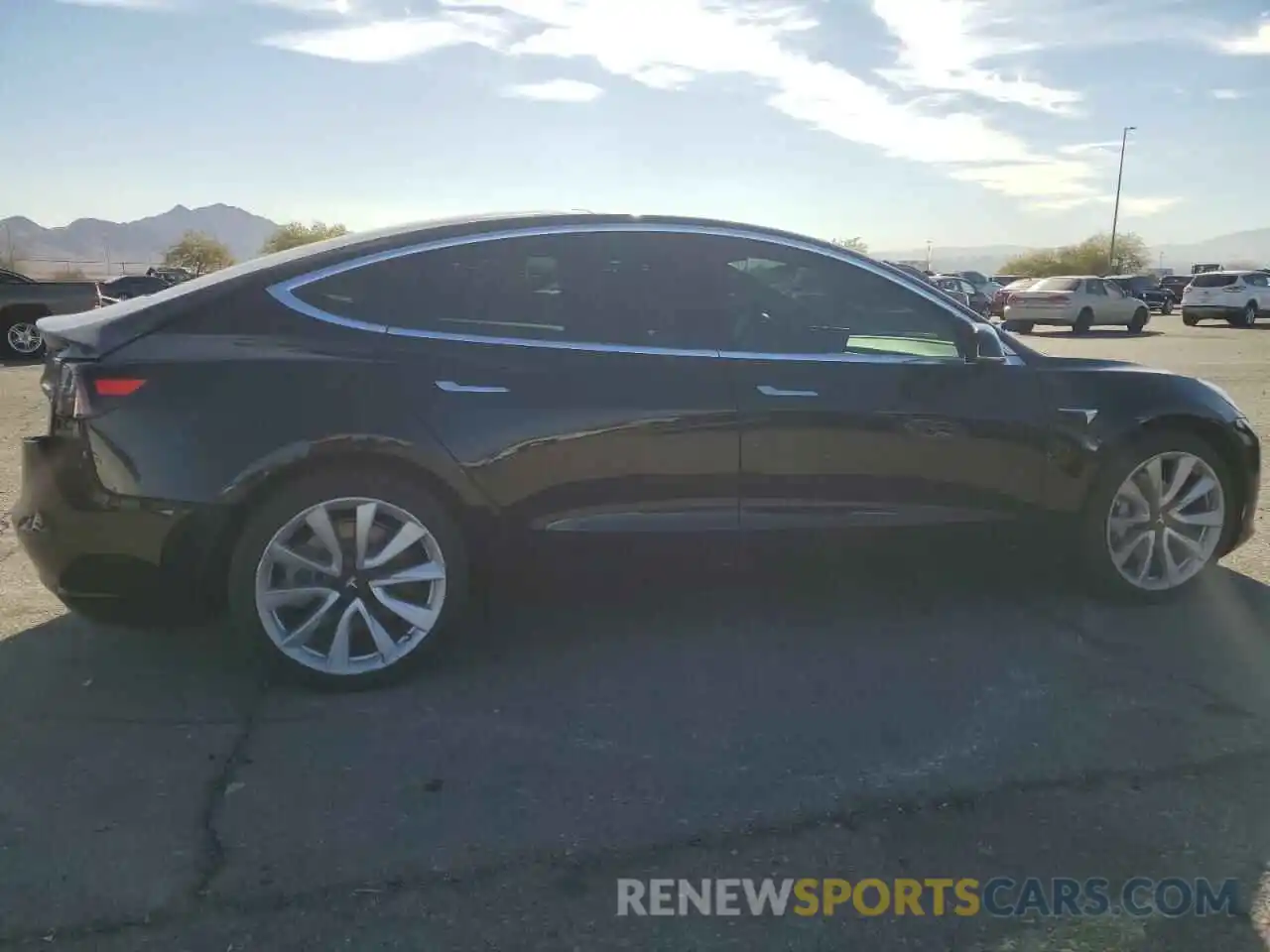 3 Photograph of a damaged car 5YJ3E1EA4KF314146 TESLA MODEL 3 2019