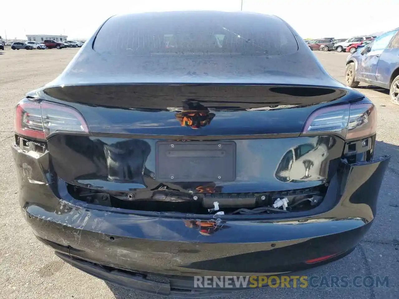 6 Photograph of a damaged car 5YJ3E1EA4KF314146 TESLA MODEL 3 2019