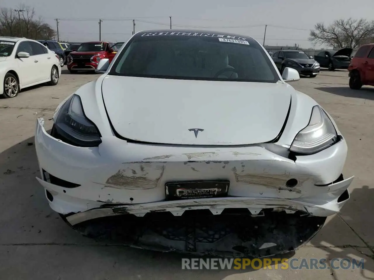 5 Photograph of a damaged car 5YJ3E1EA4KF315135 TESLA MODEL 3 2019