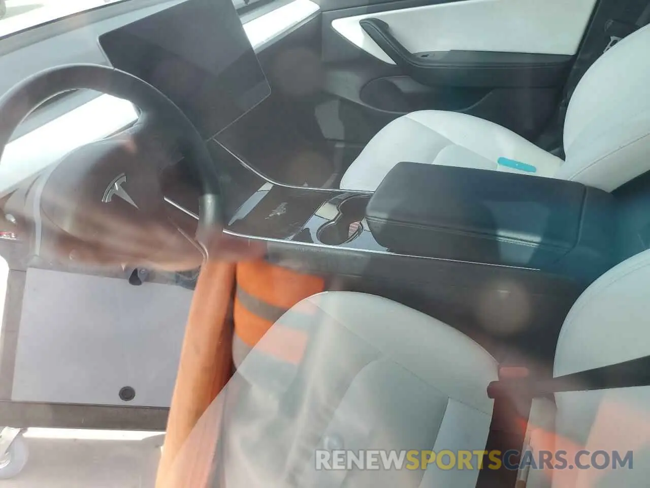 7 Photograph of a damaged car 5YJ3E1EA4KF315135 TESLA MODEL 3 2019