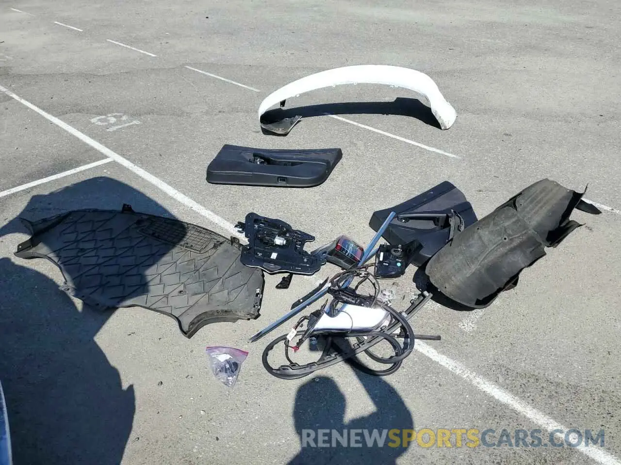 12 Photograph of a damaged car 5YJ3E1EA4KF317824 TESLA MODEL 3 2019