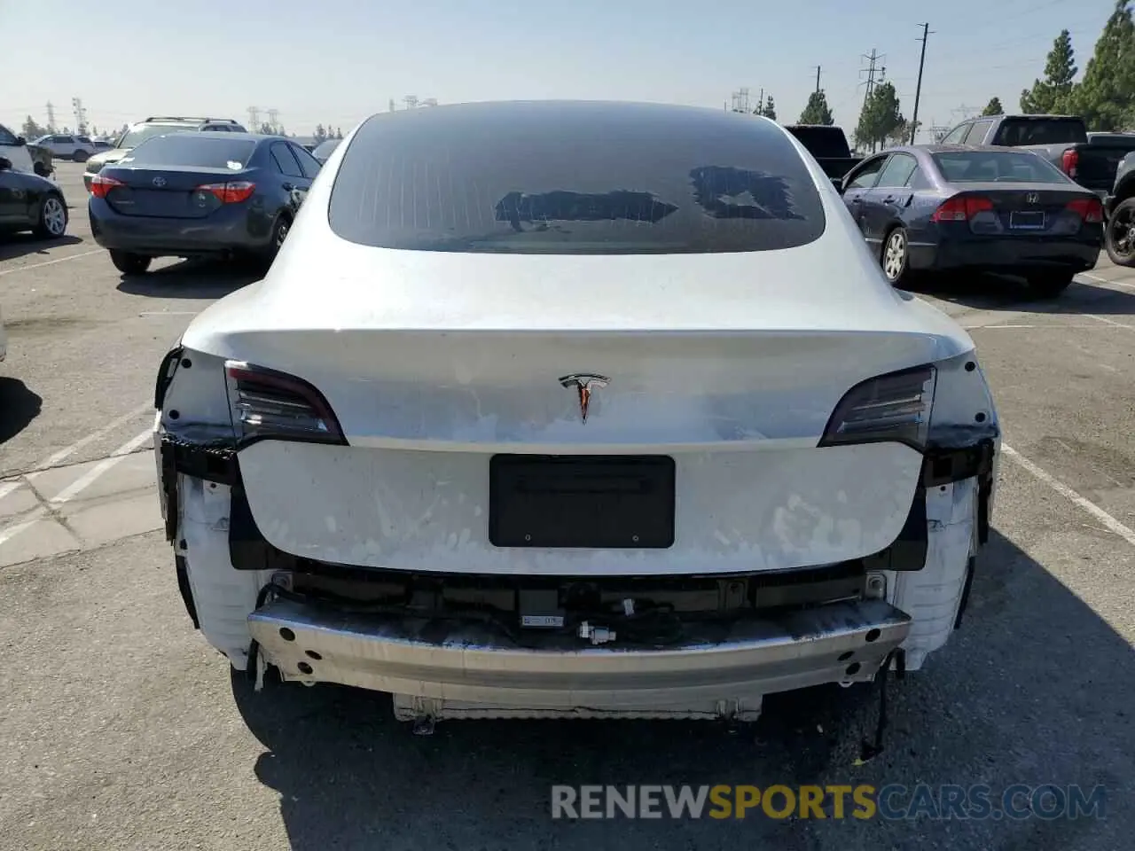 6 Photograph of a damaged car 5YJ3E1EA4KF317824 TESLA MODEL 3 2019