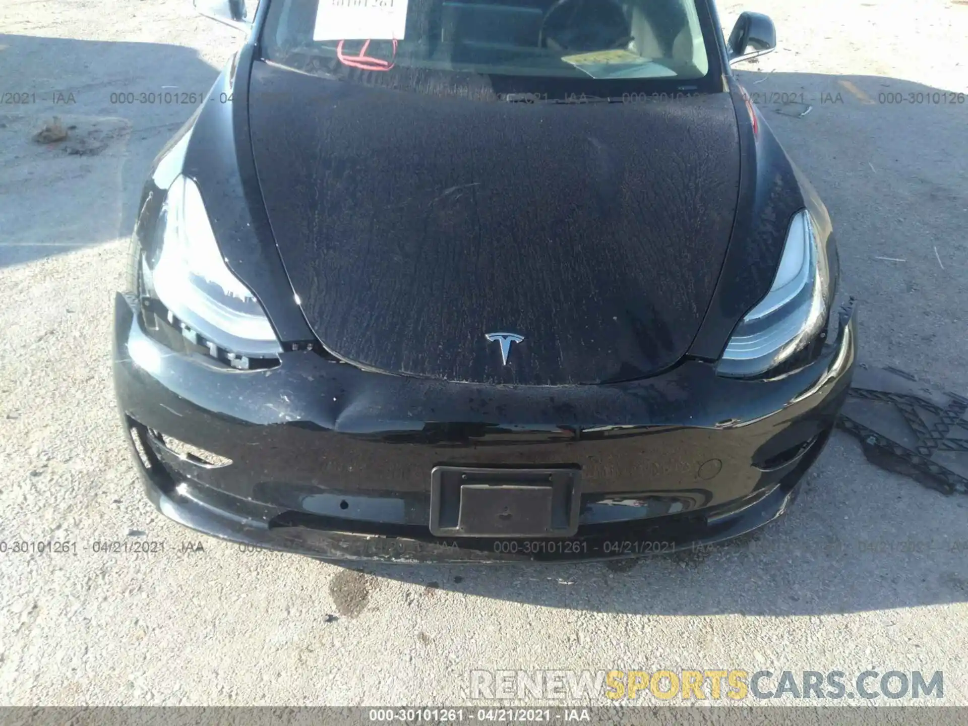 6 Photograph of a damaged car 5YJ3E1EA4KF331125 TESLA MODEL 3 2019