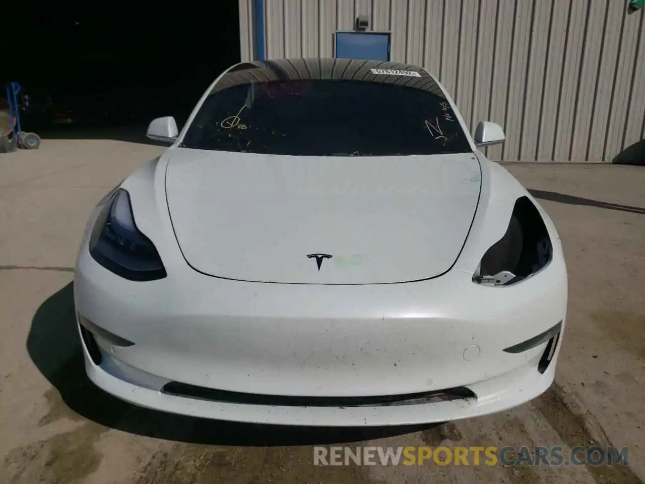 5 Photograph of a damaged car 5YJ3E1EA4KF338415 TESLA MODEL 3 2019