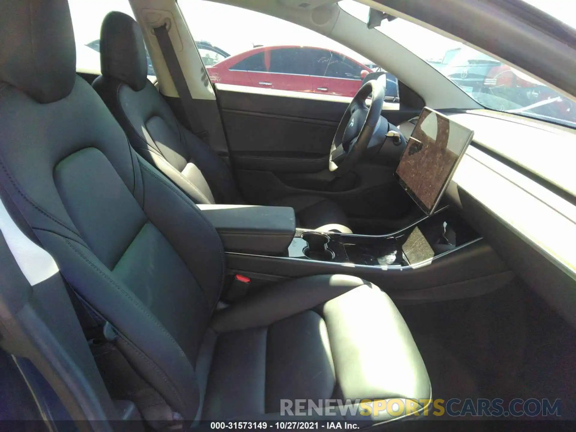 5 Photograph of a damaged car 5YJ3E1EA4KF356378 TESLA MODEL 3 2019