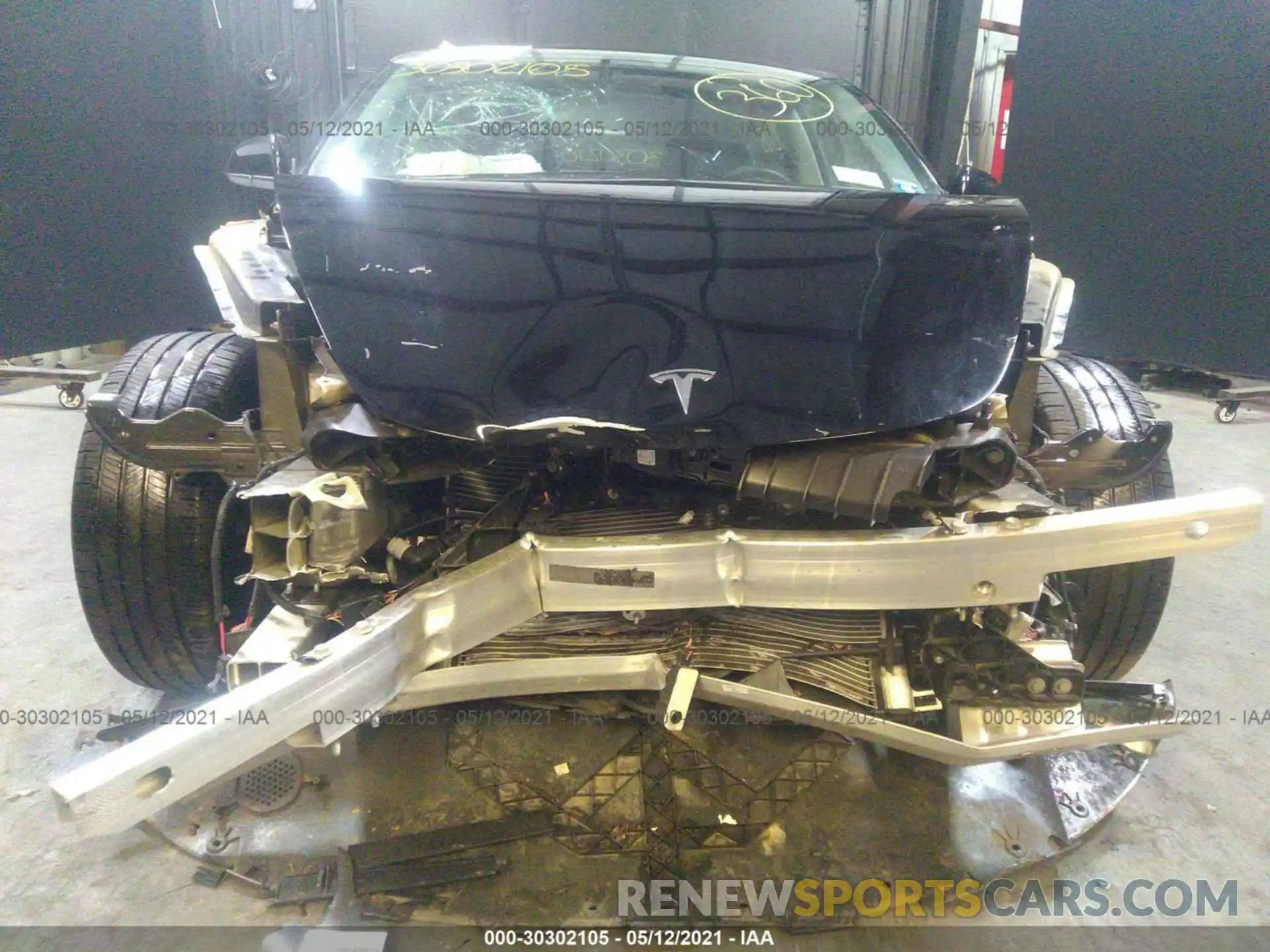 6 Photograph of a damaged car 5YJ3E1EA4KF395231 TESLA MODEL 3 2019