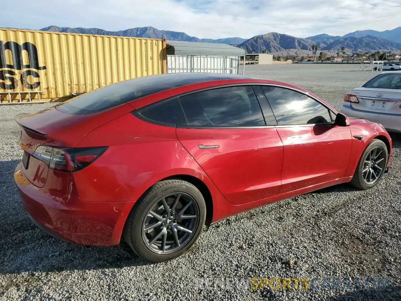 3 Photograph of a damaged car 5YJ3E1EA4KF396489 TESLA MODEL 3 2019