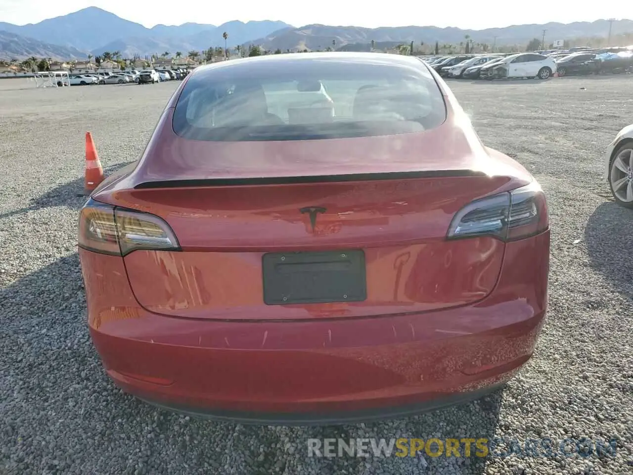 6 Photograph of a damaged car 5YJ3E1EA4KF396489 TESLA MODEL 3 2019