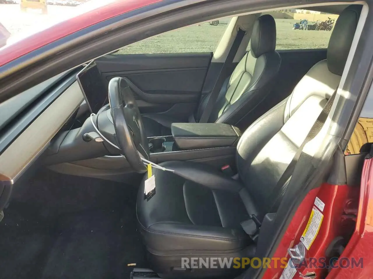 7 Photograph of a damaged car 5YJ3E1EA4KF396489 TESLA MODEL 3 2019