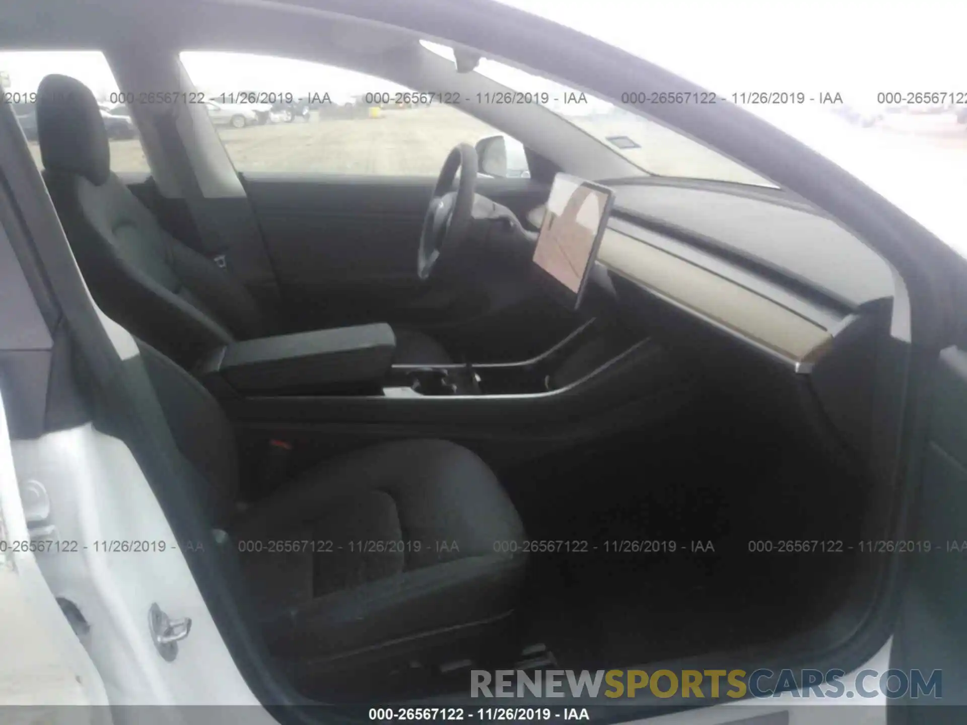 5 Photograph of a damaged car 5YJ3E1EA4KF397092 TESLA MODEL 3 2019