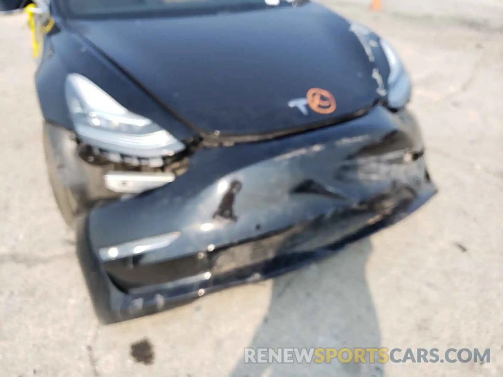 9 Photograph of a damaged car 5YJ3E1EA4KF397772 TESLA MODEL 3 2019