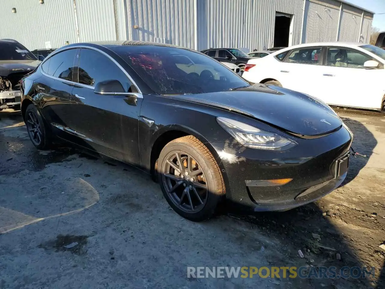 4 Photograph of a damaged car 5YJ3E1EA4KF399862 TESLA MODEL 3 2019