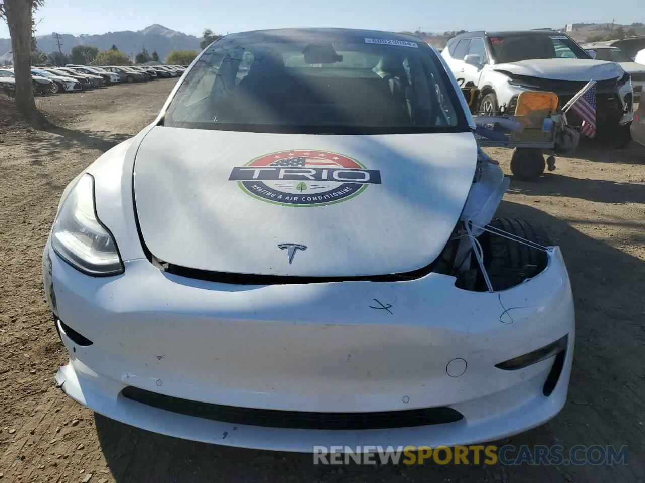 5 Photograph of a damaged car 5YJ3E1EA4KF401500 TESLA MODEL 3 2019