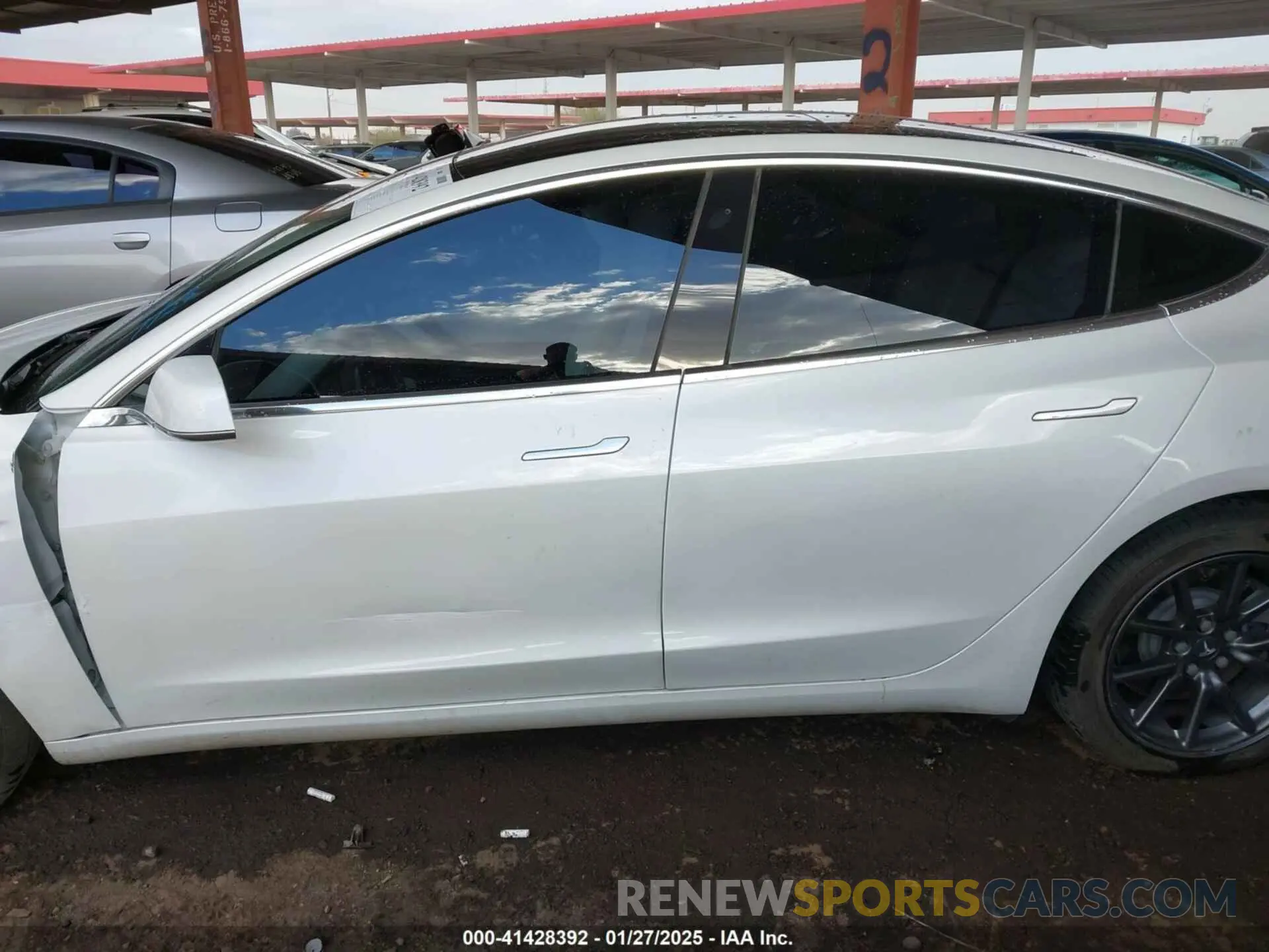13 Photograph of a damaged car 5YJ3E1EA4KF402940 TESLA MODEL 3 2019