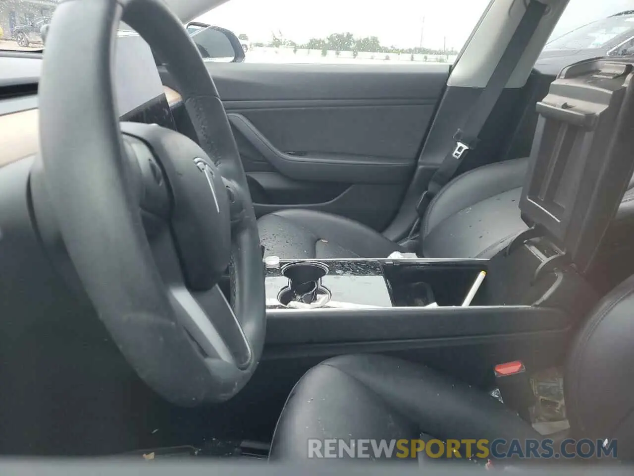 8 Photograph of a damaged car 5YJ3E1EA4KF409919 TESLA MODEL 3 2019