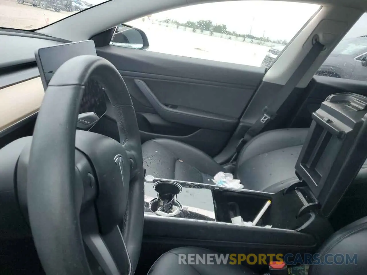 9 Photograph of a damaged car 5YJ3E1EA4KF409919 TESLA MODEL 3 2019