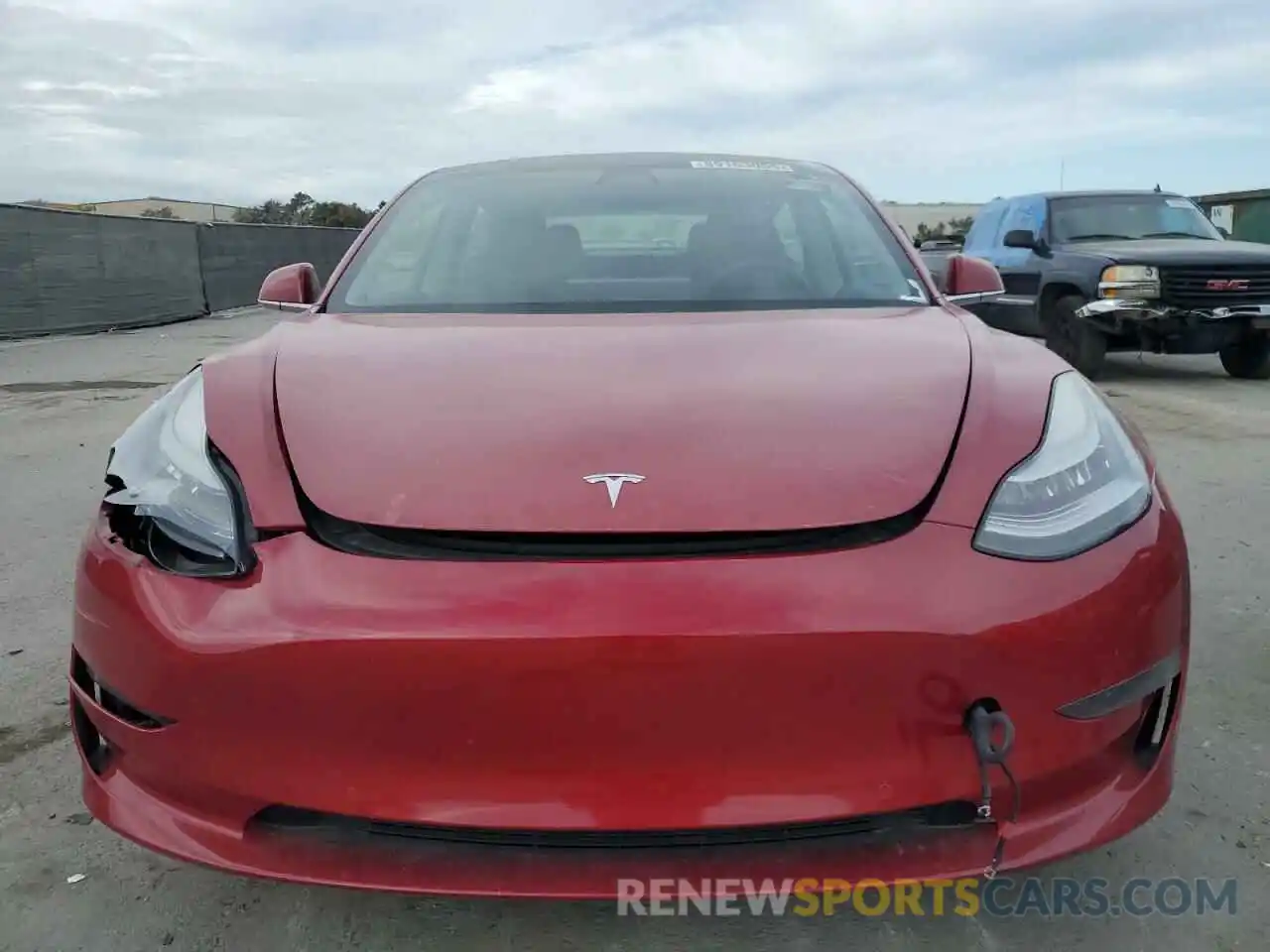 5 Photograph of a damaged car 5YJ3E1EA4KF411587 TESLA MODEL 3 2019