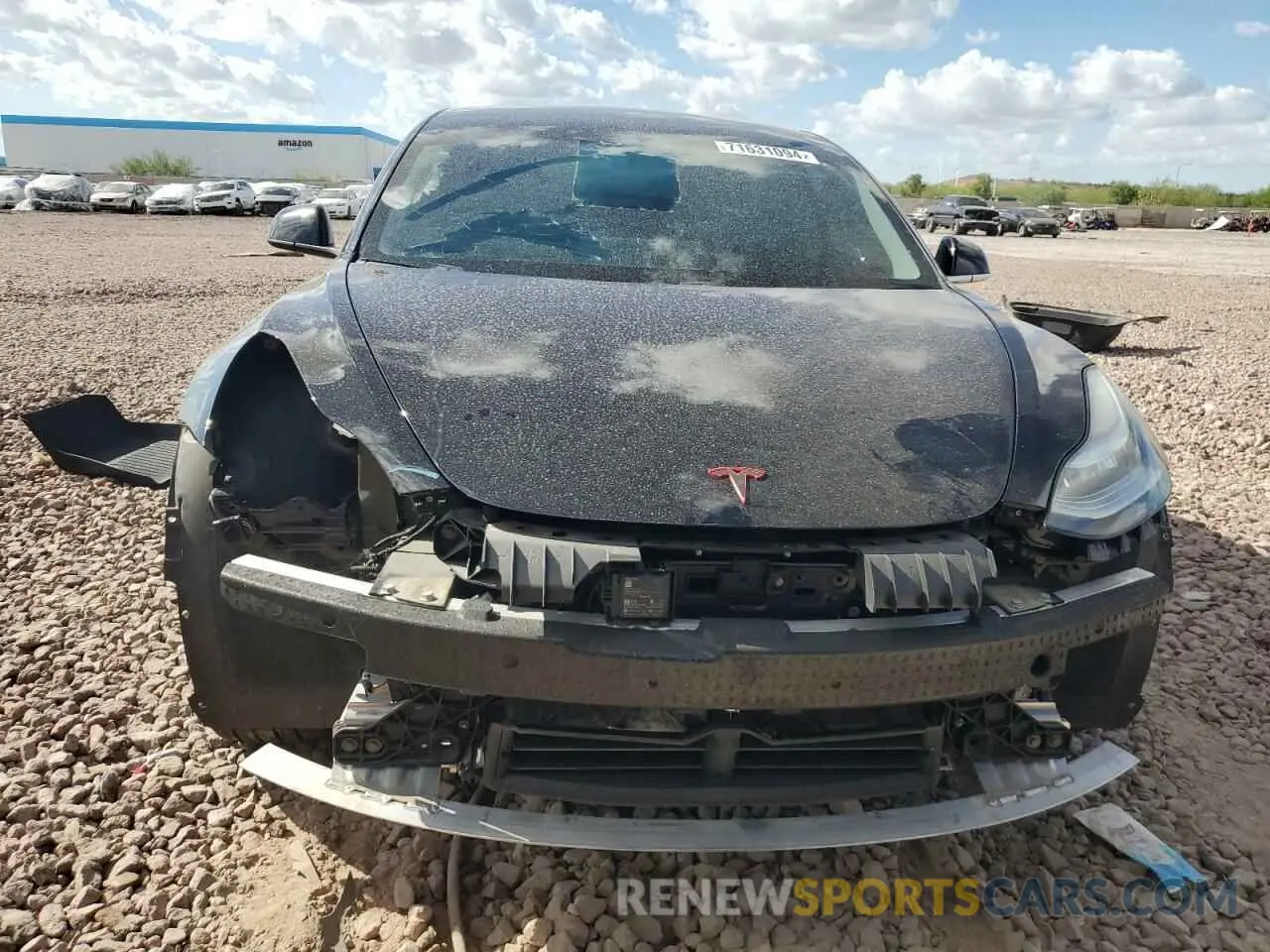 5 Photograph of a damaged car 5YJ3E1EA4KF416093 TESLA MODEL 3 2019