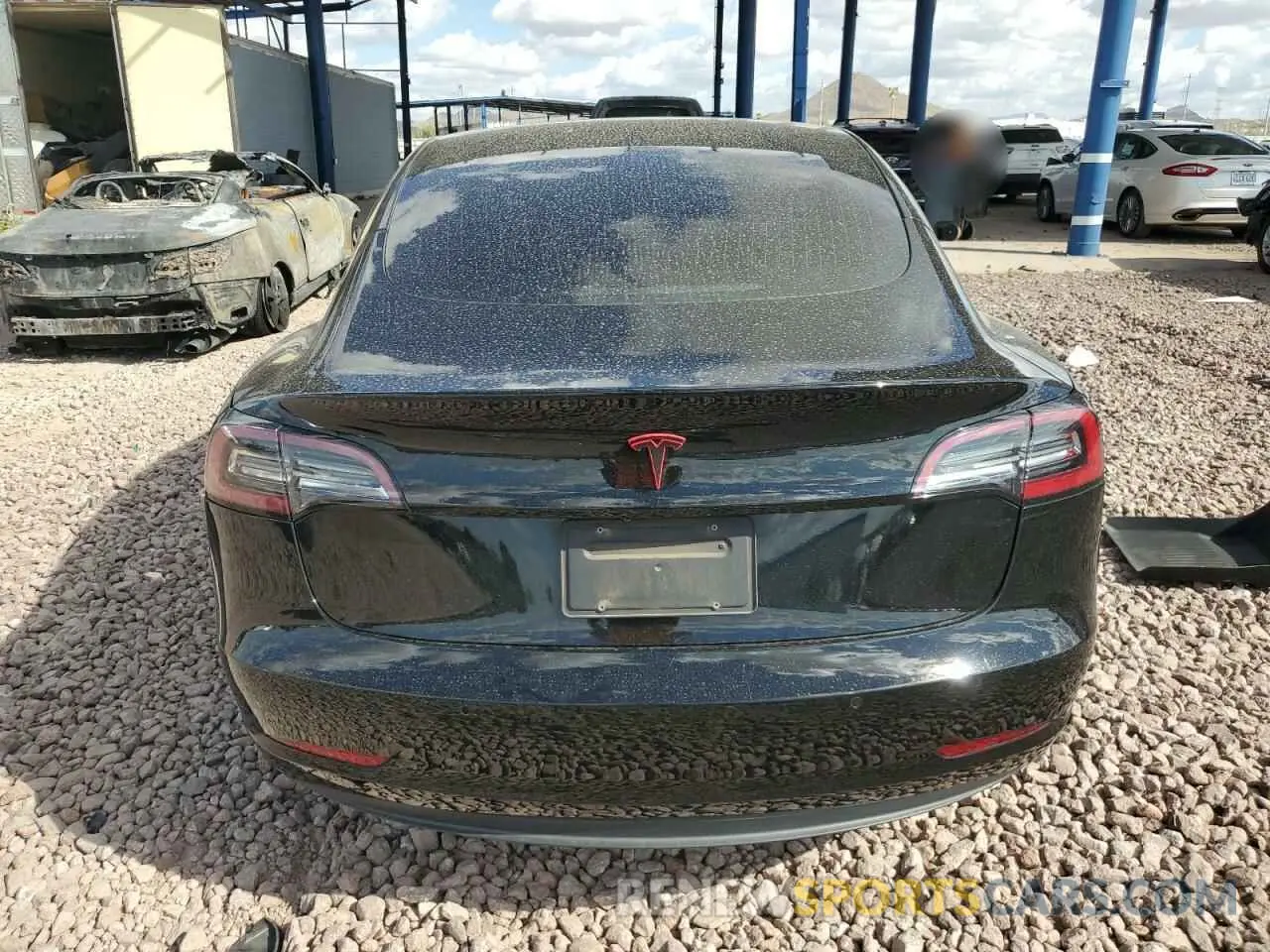 6 Photograph of a damaged car 5YJ3E1EA4KF416093 TESLA MODEL 3 2019