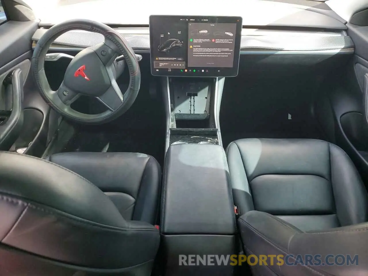8 Photograph of a damaged car 5YJ3E1EA4KF416093 TESLA MODEL 3 2019