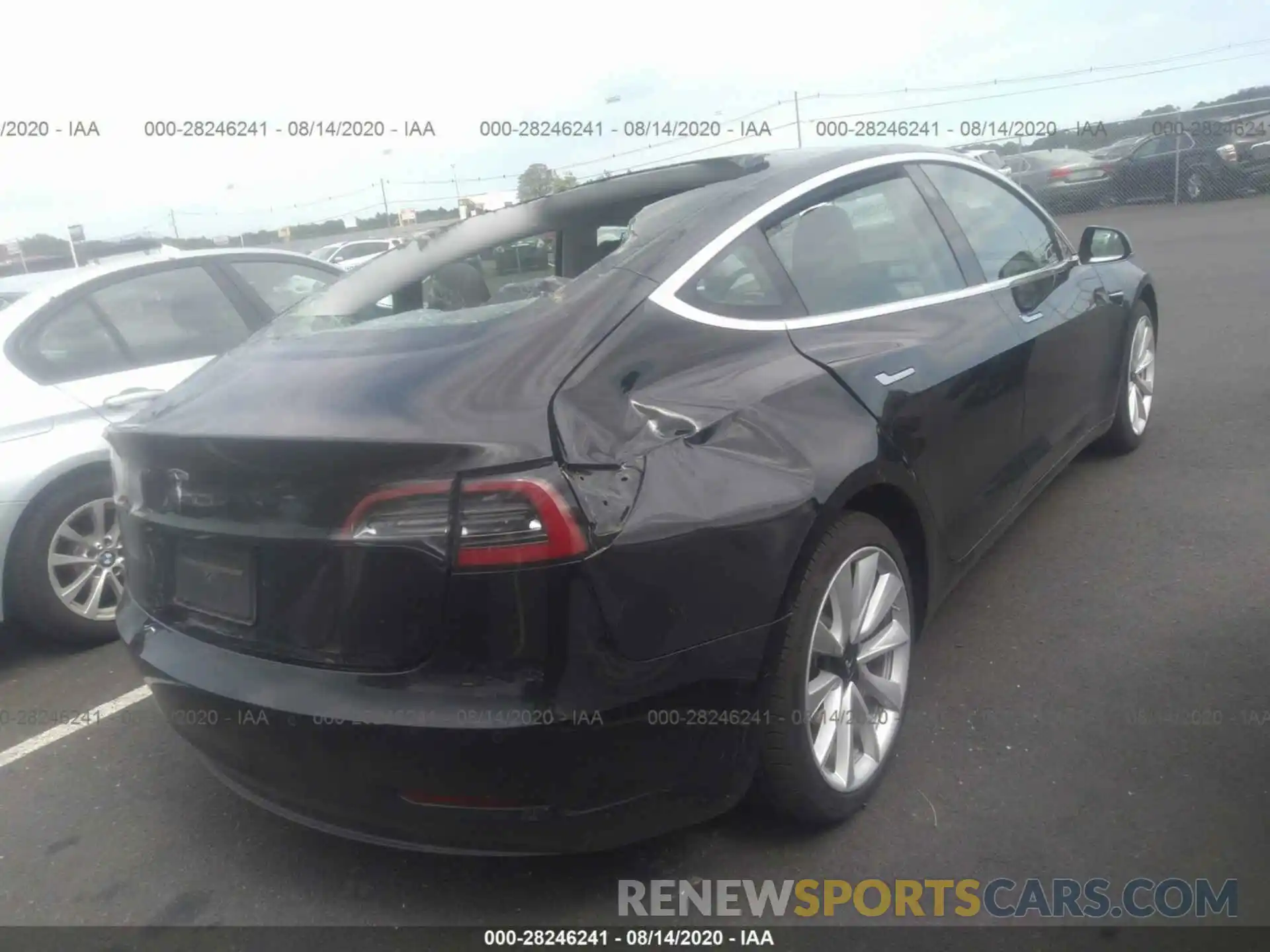 4 Photograph of a damaged car 5YJ3E1EA4KF417003 TESLA MODEL 3 2019