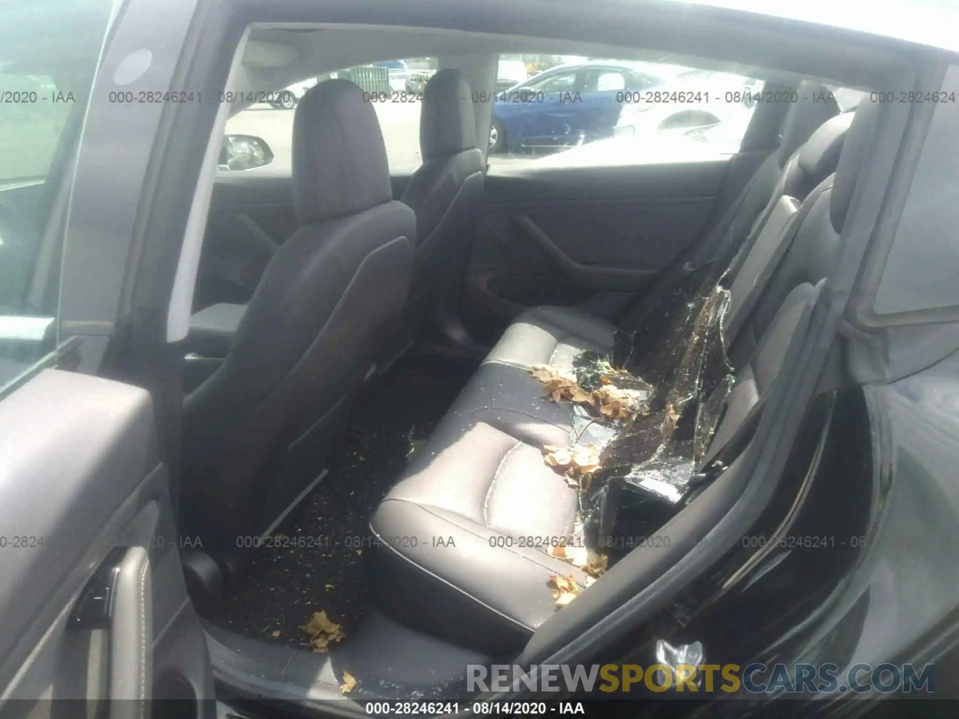 8 Photograph of a damaged car 5YJ3E1EA4KF417003 TESLA MODEL 3 2019